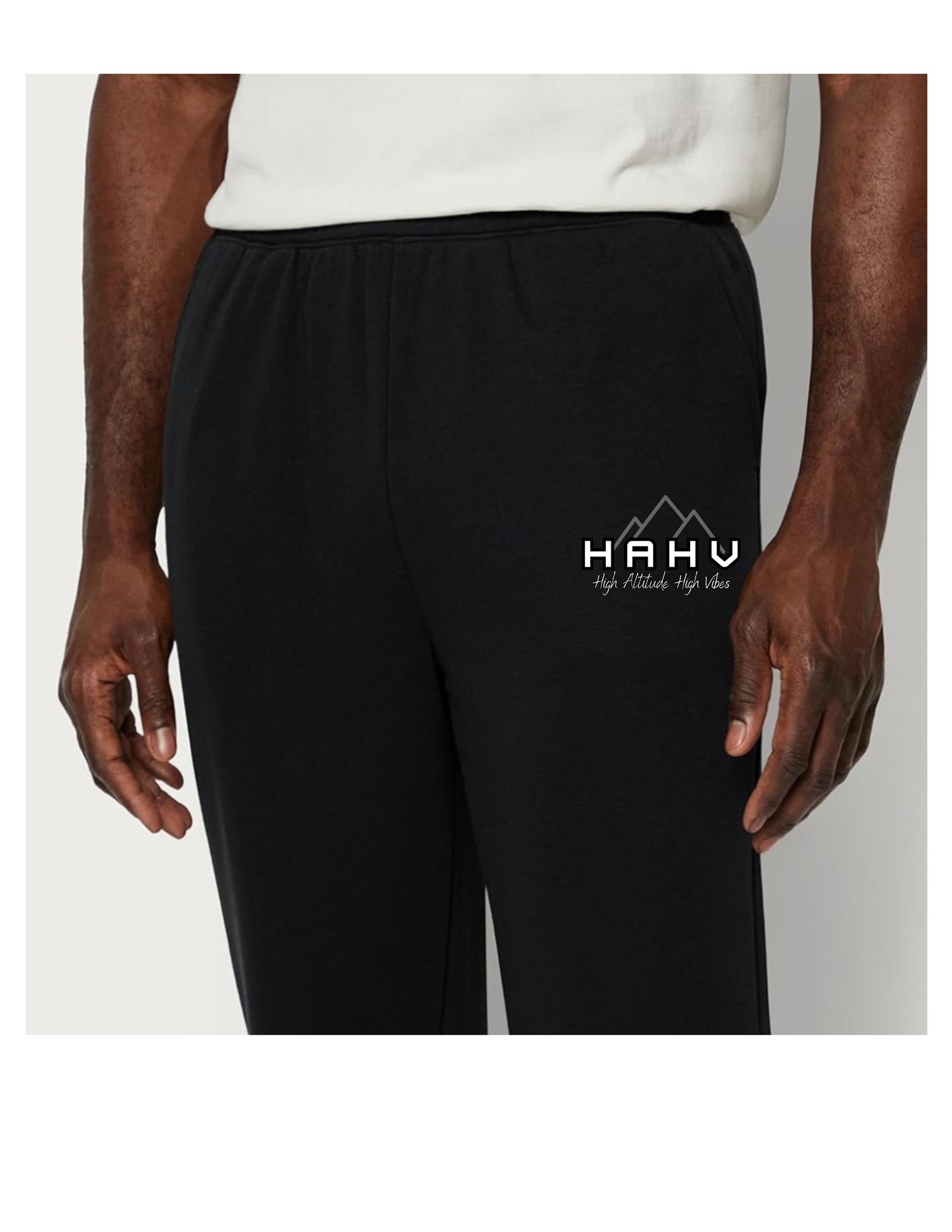 High Altitude High Vibes Lightweight straight-legged sweat pants